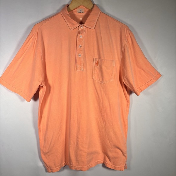 Johnnie O Polo Mens Large Hangin Out Spring Break Resort Beach Vacation Surf - Picture 2 of 6